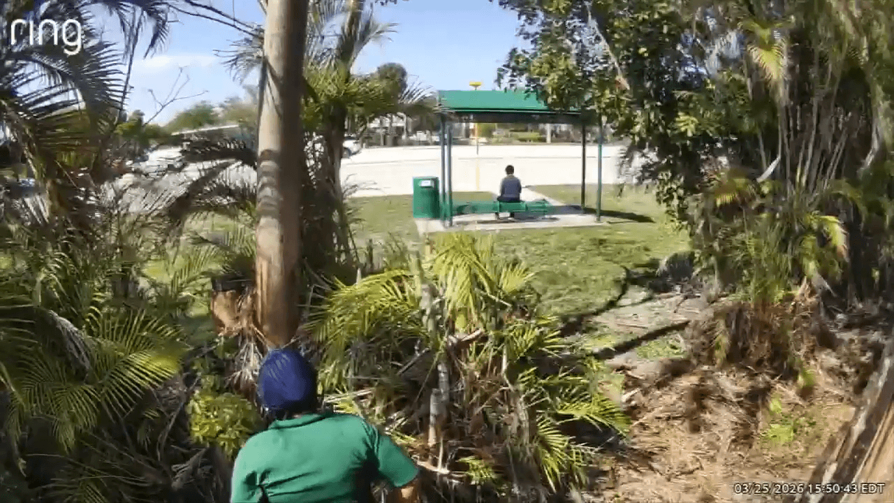 Backyard bus stop bathroom