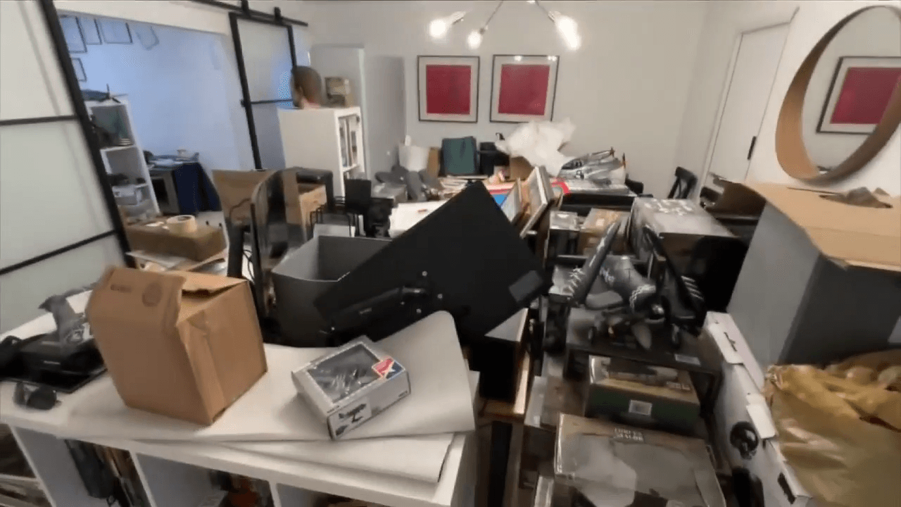 Broken dishwasher floods home