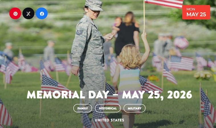 In 1866 Waterloo, NY, Was Made The Official “Birthplace” Of Memorial Day
