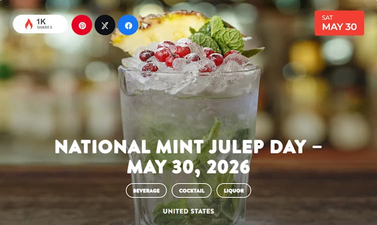 Mint Juleps Were Originally Used To Cure Upset Stomachs