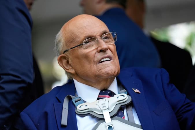 Rudy Giuliani Hospitalized In Critical Condition At Florida Hospital