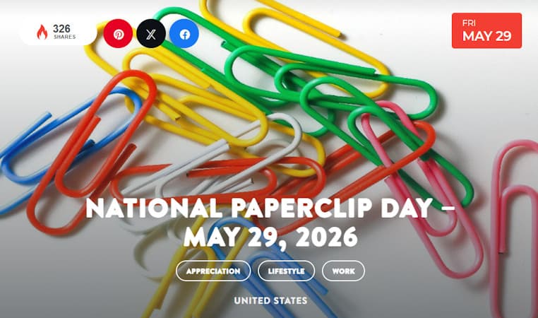 The “Bent Wire Paper Clip” Was Patented In The US In 1867.