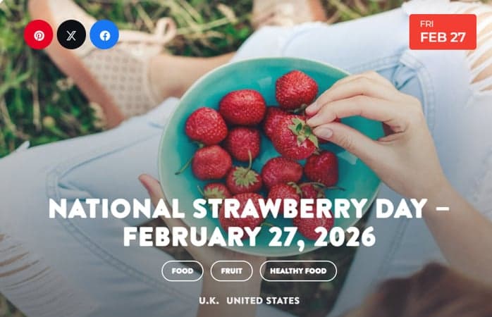 The First Recorded Recipe For Strawberry Shortcake Appeared In 1588