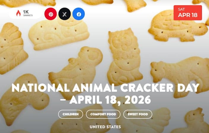 The Monkey Is The Only Animal Cracker That’s Ever Worn Clothes.