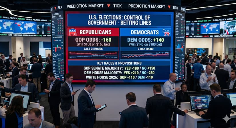 The Political Stock Market Just Dropped an S&P 500 for Washington Power