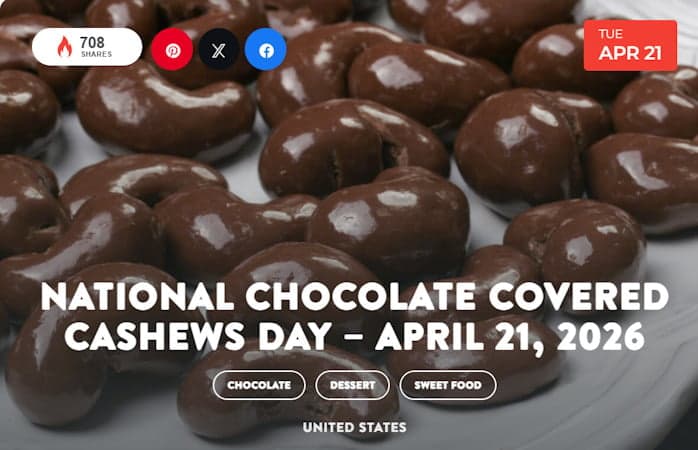 The U.S. Consumes Over 90% Of The World’s Cashew Crop.