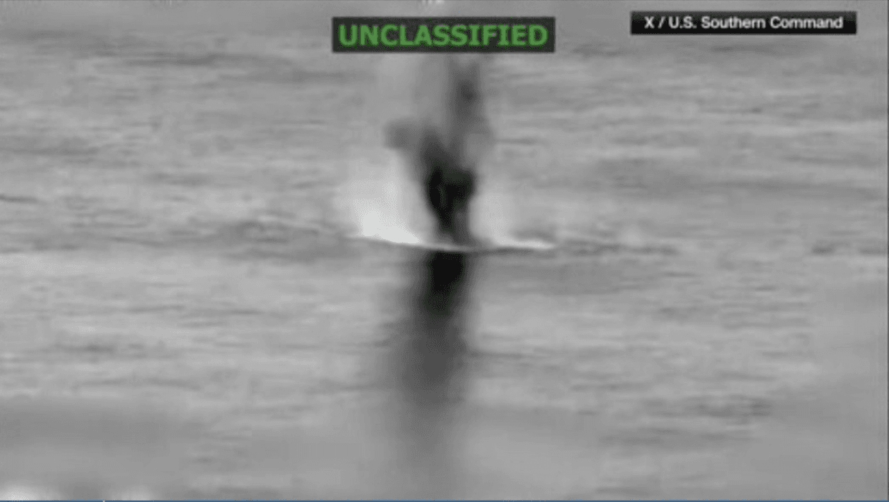 US military strike on alleged drug boat kills 2 in eastern Pacific