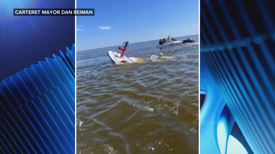 Whale sinks N.J. fire department’s boat as firefighters scramble to escape