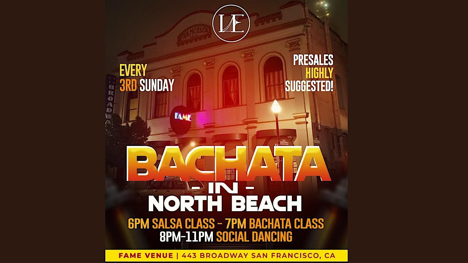 Bachata in North Beach