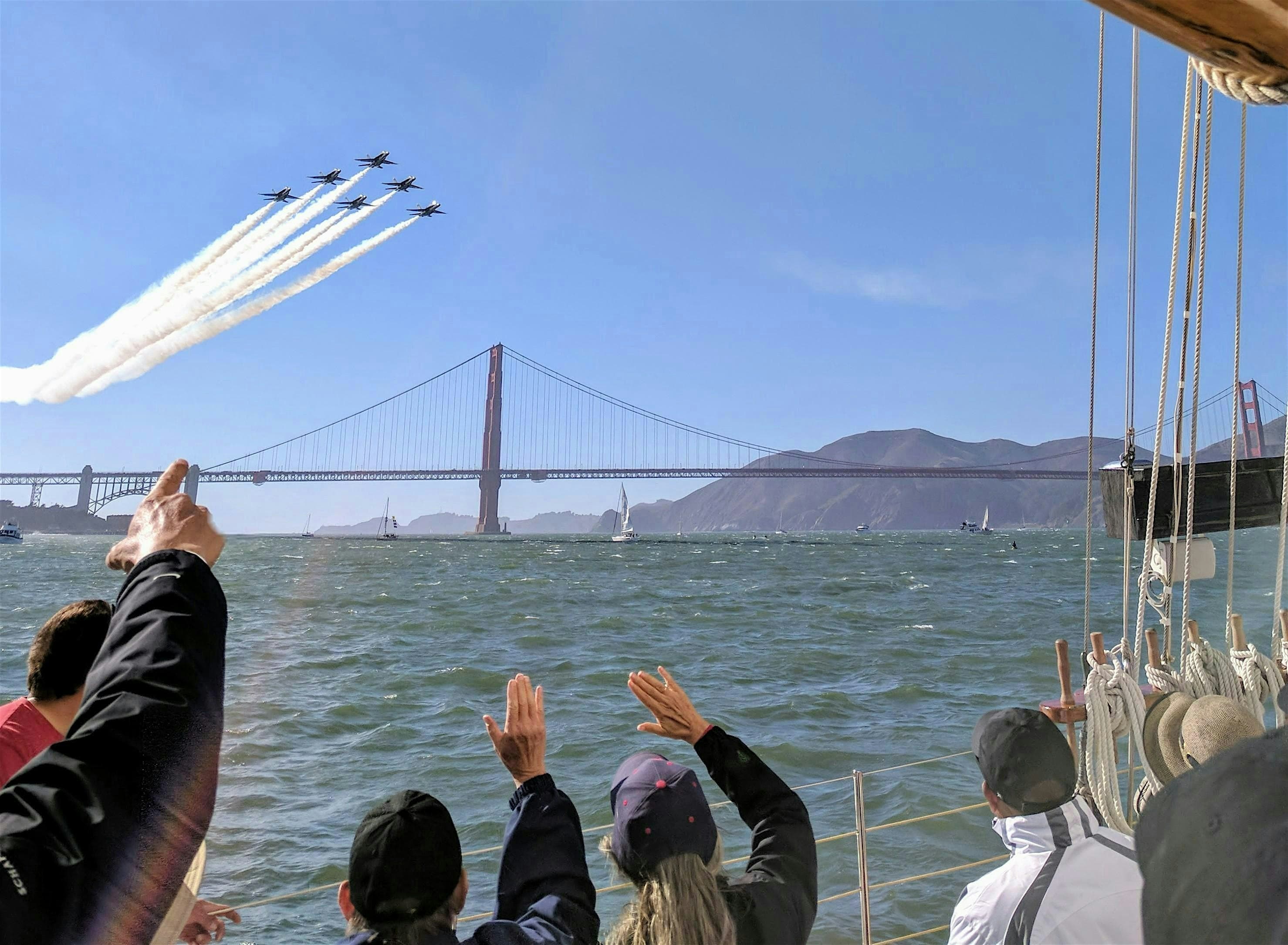 Blue Angels Spectator Sail - Fleet Week SF 2026