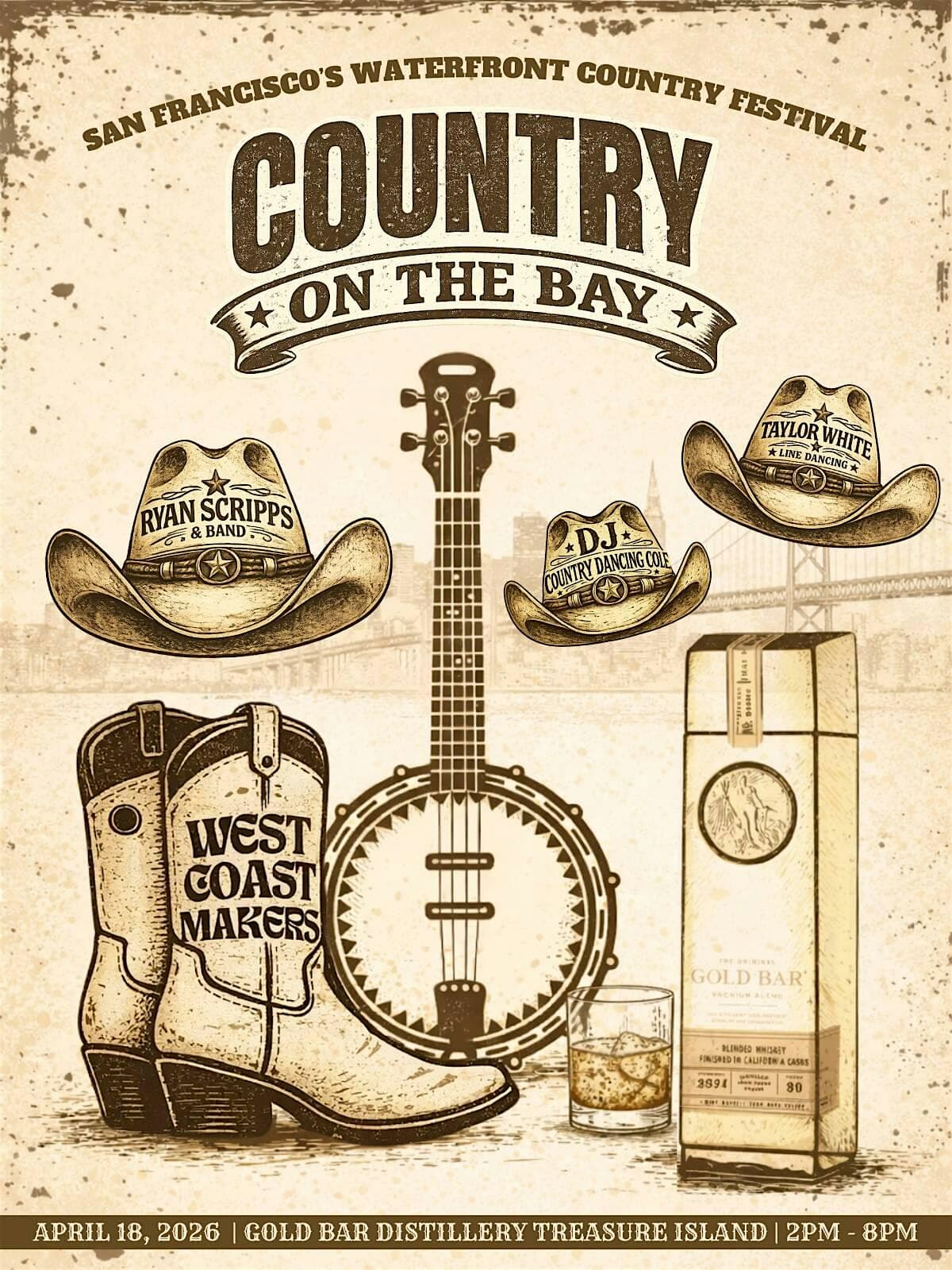 Country On The Bay - San Francisco's Waterfront Country Festival