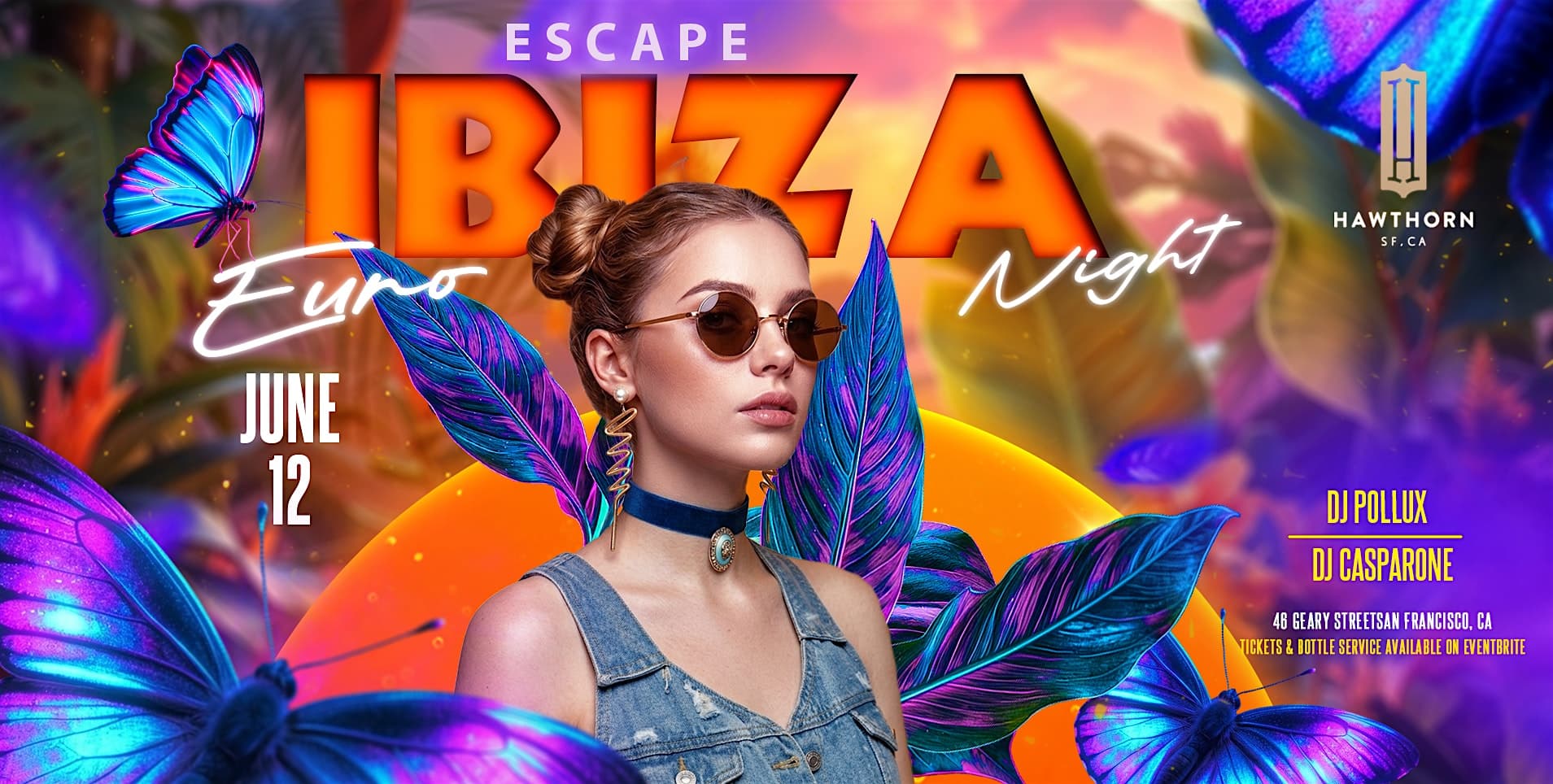 Escape Ibiza - Euro Night @ Hawthorn