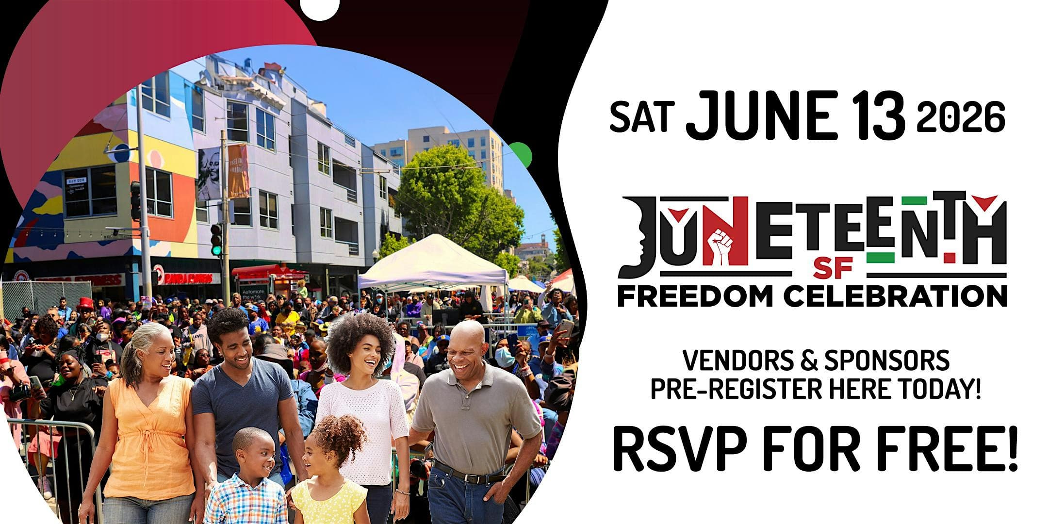 Juneteenth, Fillmore Festival, Live Music, KidsZone, Fashion. FREE RSVP