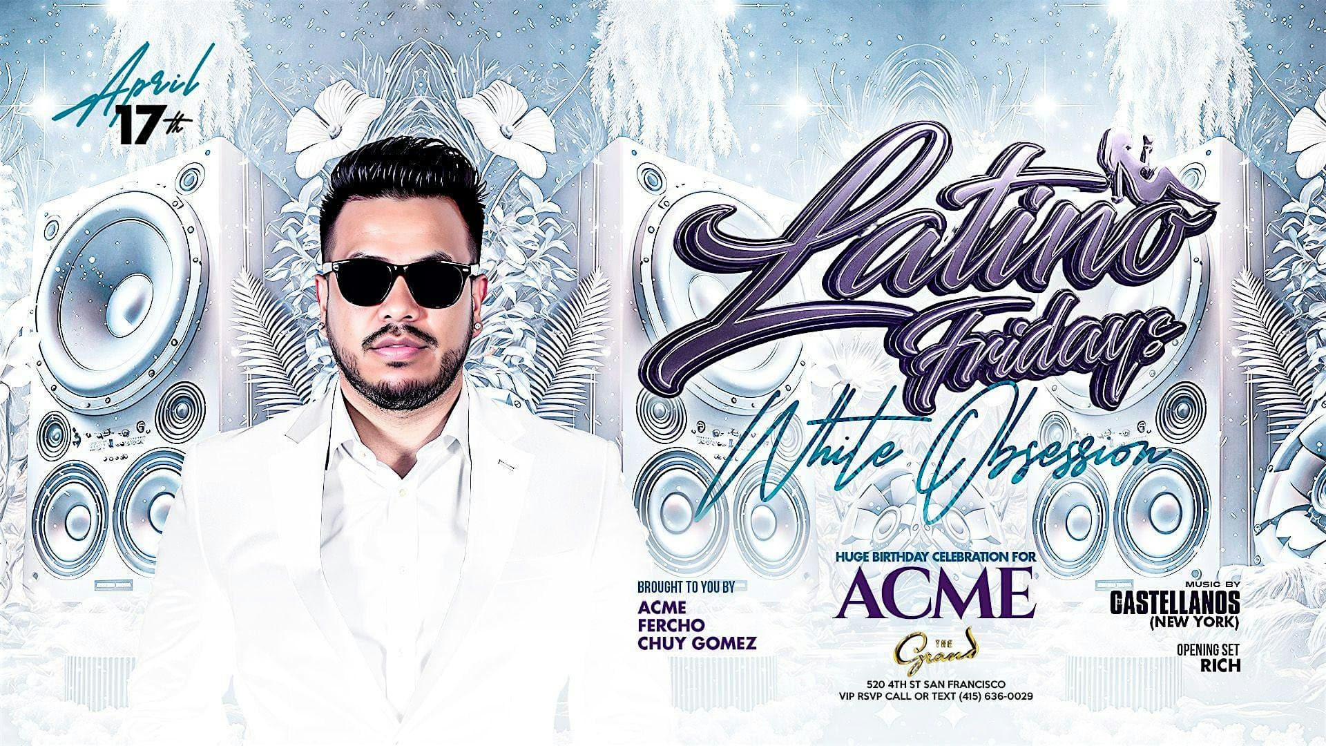 Latino Fridays  at The Grand Nightclub 4.17.26