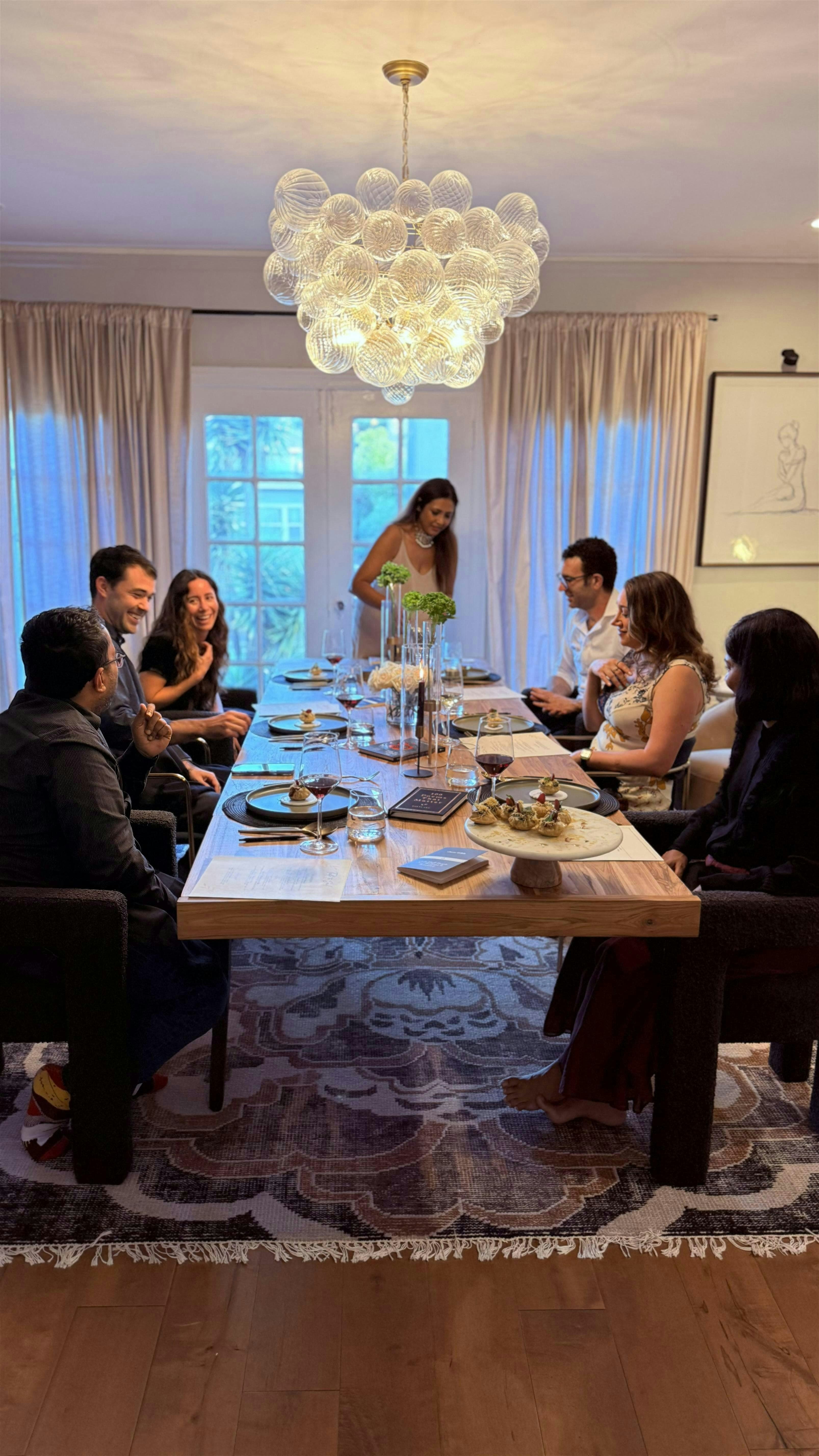 Share a unique supper over poetry