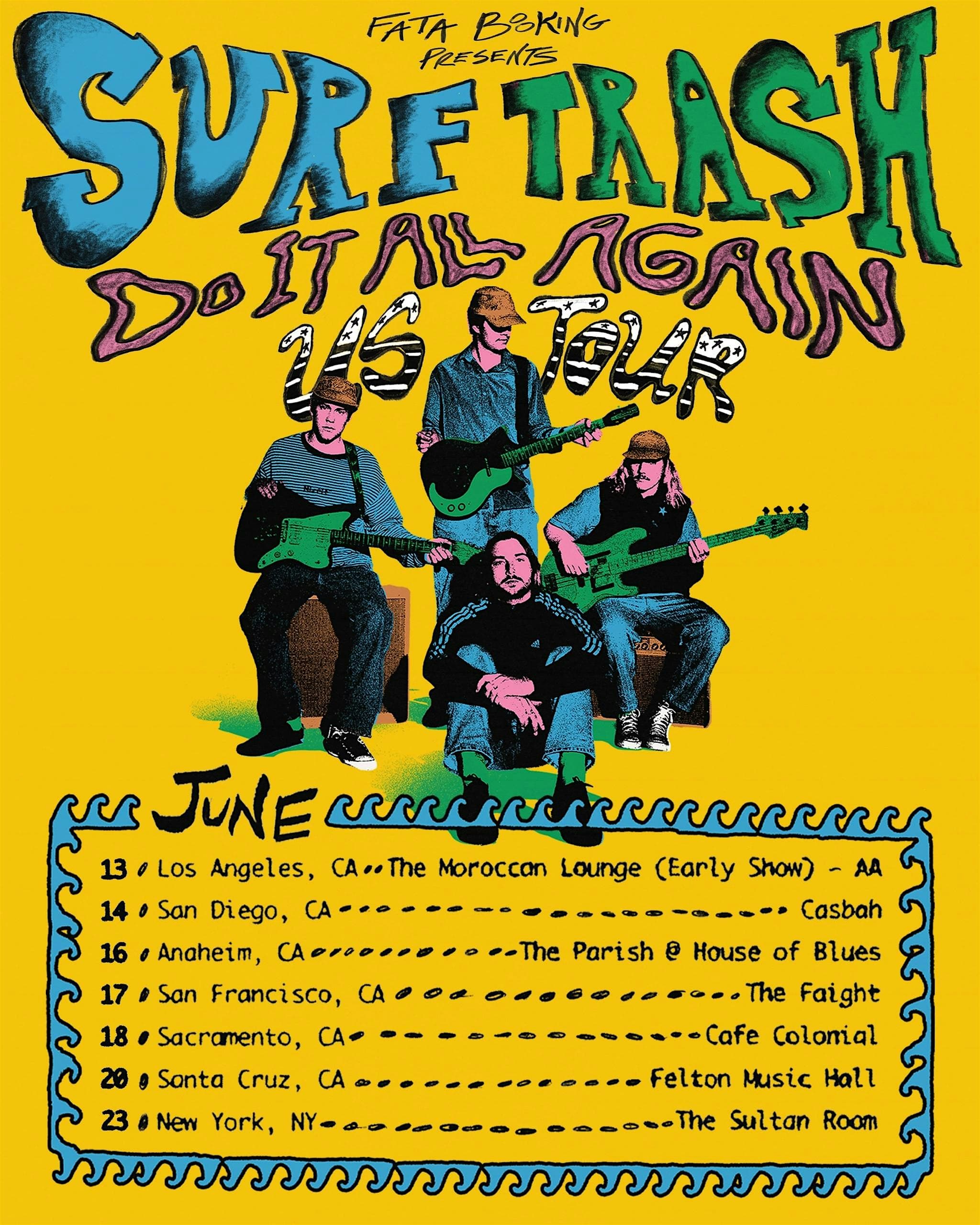 Surf Trash, Sun Casino - Live at The Faight