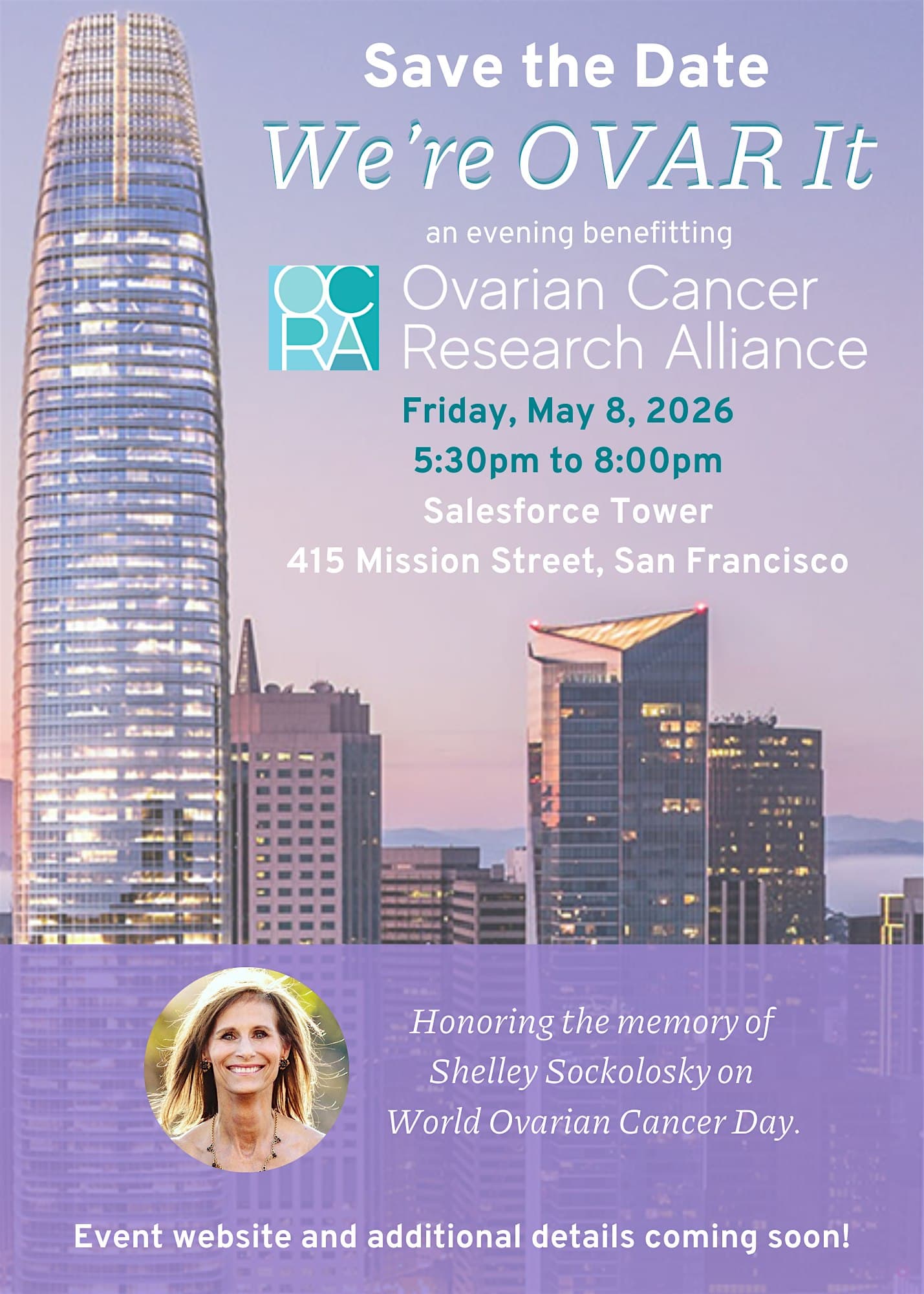 We're OVAR it: A Benefit to Support Ovarian Cancer Research