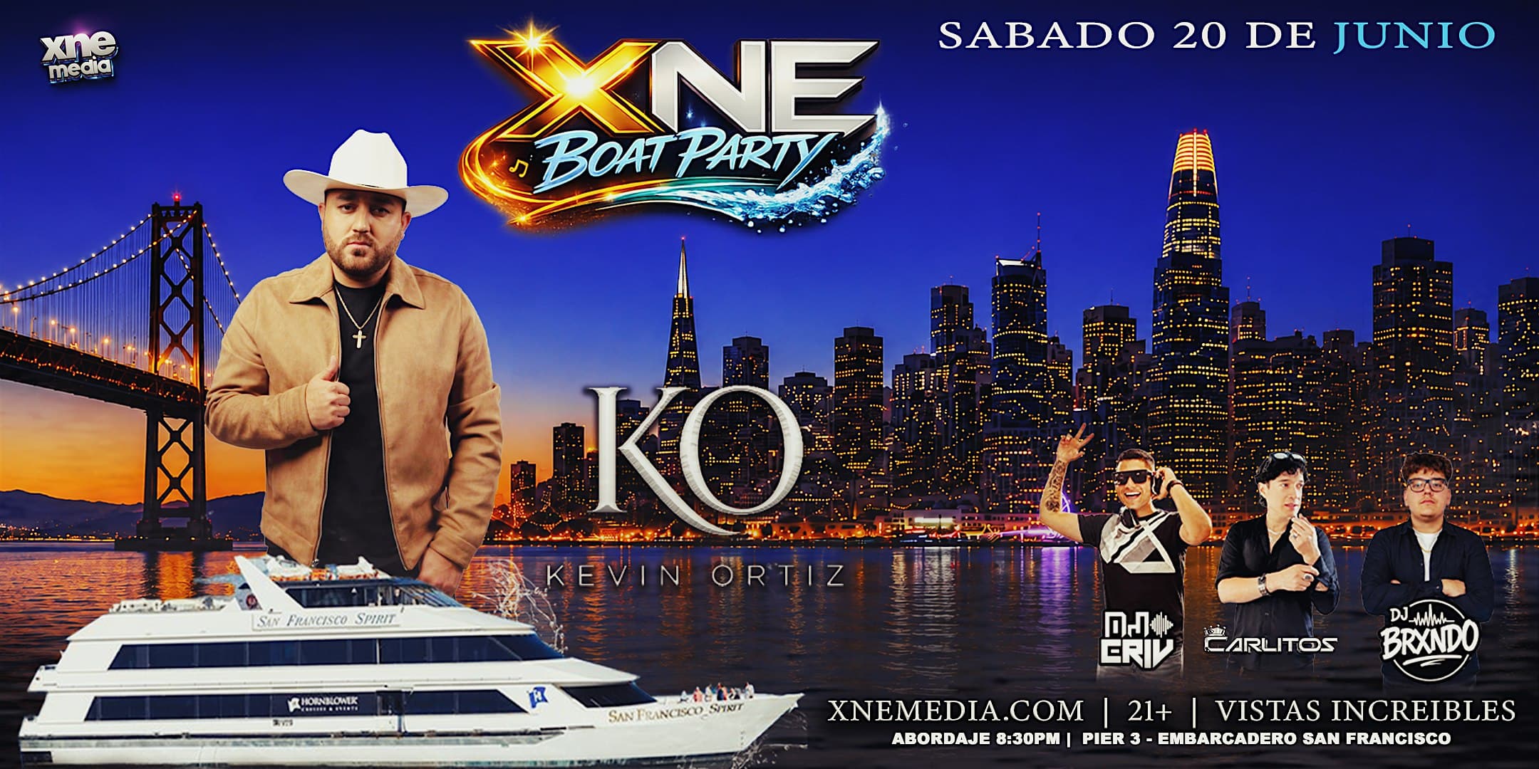 XNE BOAT PARTY