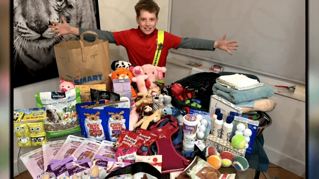 12-year-old’s passion for animals and helping led to hundreds of donations to Humane Society of Broward County