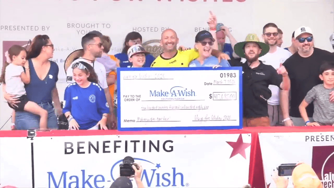 12th annual Make-A-Wish Foundation’s Wings for Wishes fundraiser raises over $417,000 to help children with life threatening medical conditions