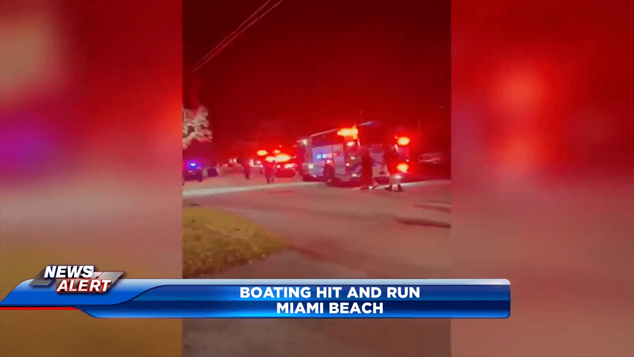 2 hospitalized after hit-and-run boating incident on Biscayne Bay