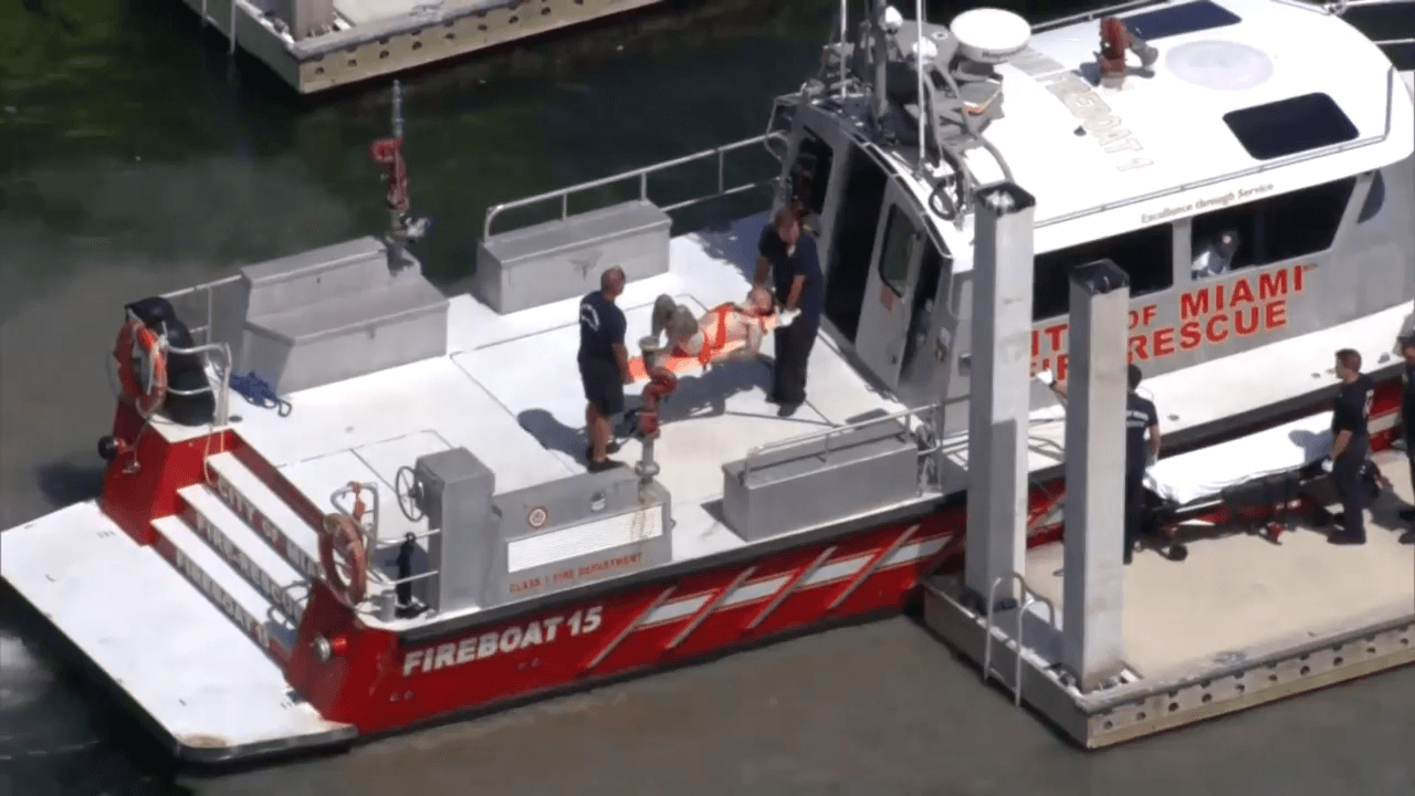 2 in critical but stable condition following jet ski collision at Miami Marine Stadium