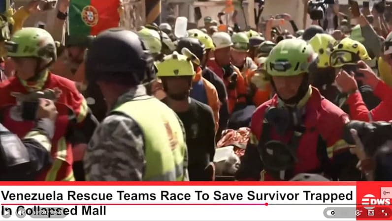 Against All Odds: The Race to Locate Survivors in Devastated Venezuela (Video)