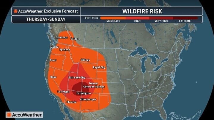 America250 Celebrations Face Historic Split of Extreme Heat and Wildfire Perils (Video)