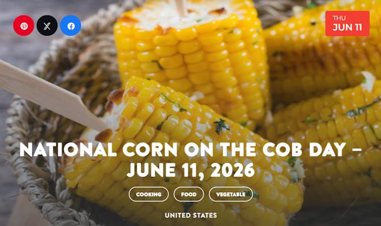 American Cookbooks And Newspapers Start Using The Term “Corn On The Cob” In The 1900s.