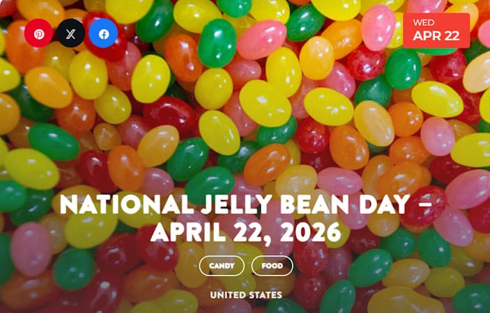 Americans Produce Sixteen Billion Jelly Beans For Easter, Enough Candy To Circle Our Planet More Than Three Times. (Video)
