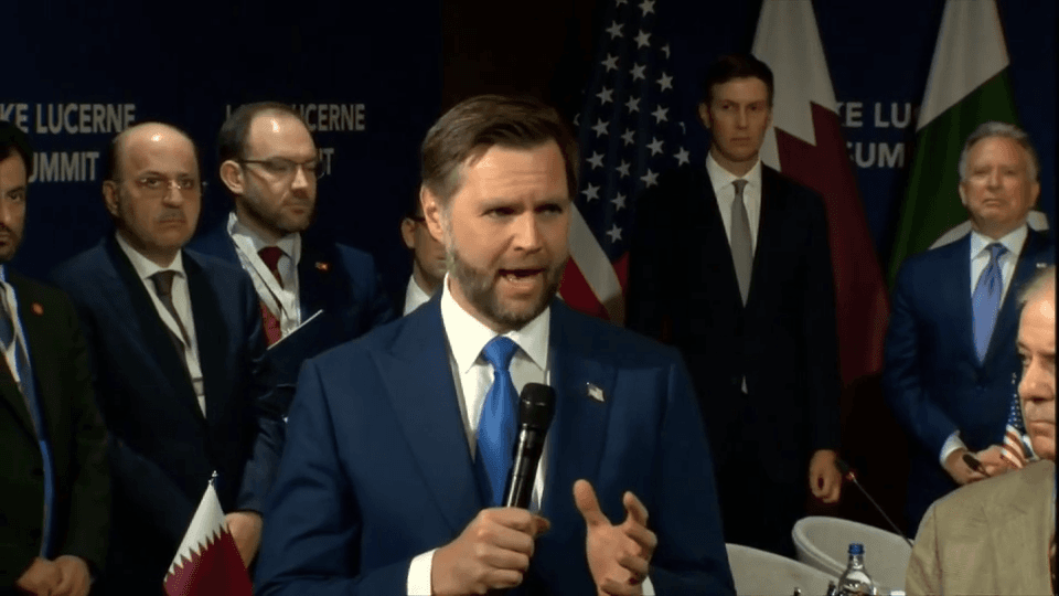As Vance meets top Iranian officials in Switzerland, Trump threatens Tehran from afar