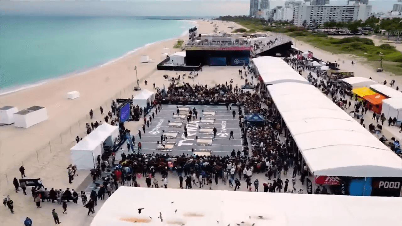 Athletes and fitness enthusiasts head to Miami Beach fitness festival for competition and fun