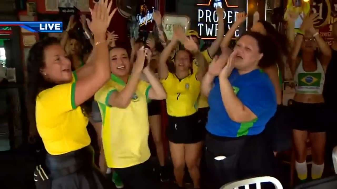 Brazilian fans pack Miami’s Boteco as excitement grows for highly anticipated matchup against Haiti