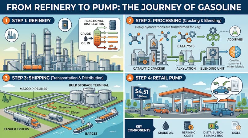 Breaking Down the Barrel: What You Really Pay for at the Gas Pump in 2026 (Video)