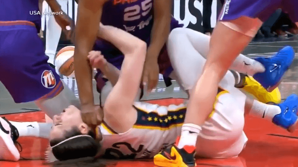 Caitlin Clark sidelined vs the Sparks as she recovers from back injury