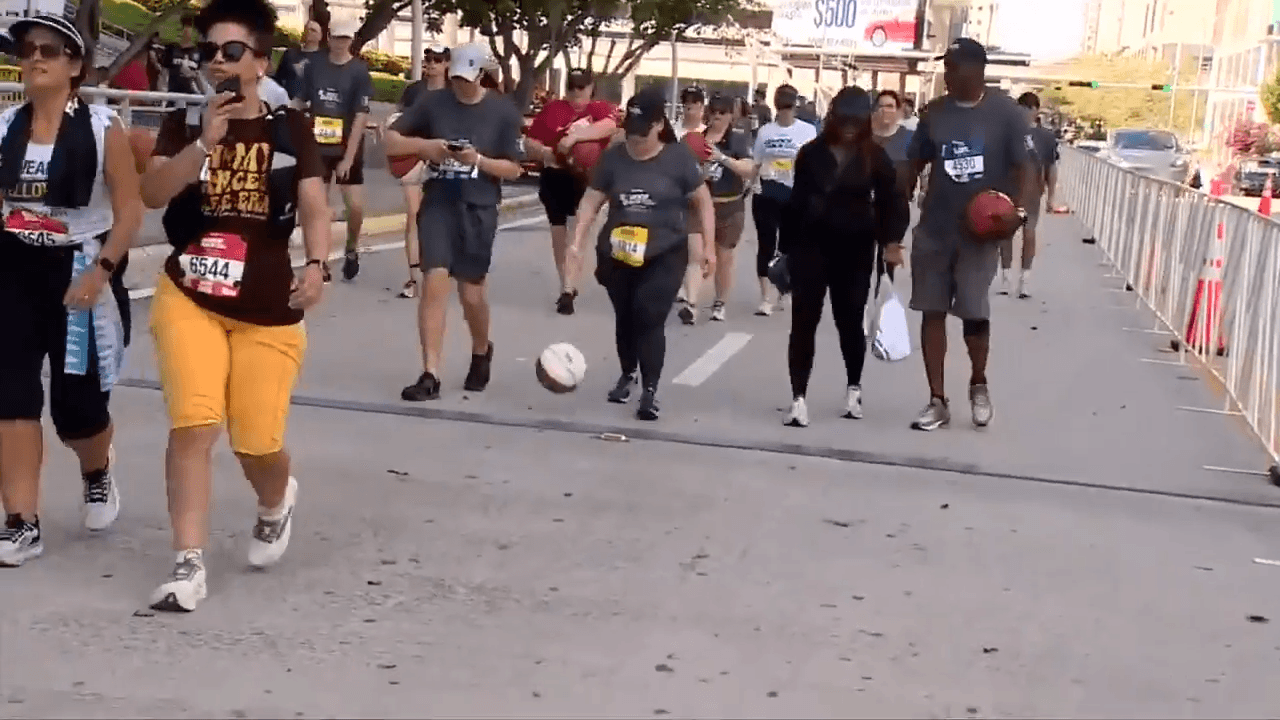 Cancer survivors among hundreds of participants for annual Bounce Back from Cancer walk