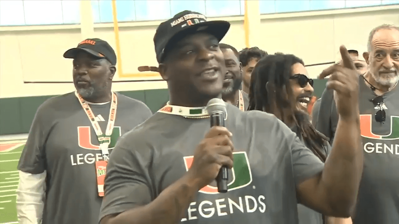 Canes greats guide next generation at Miami Legends Camp