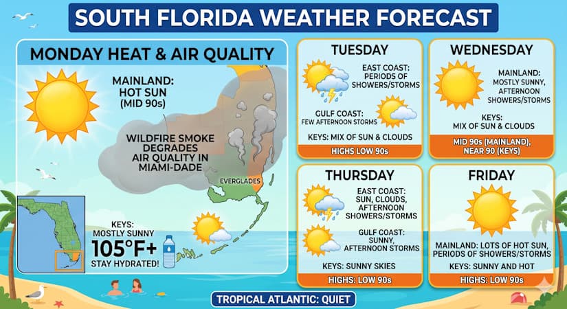 Extreme Heat Grips South Florida