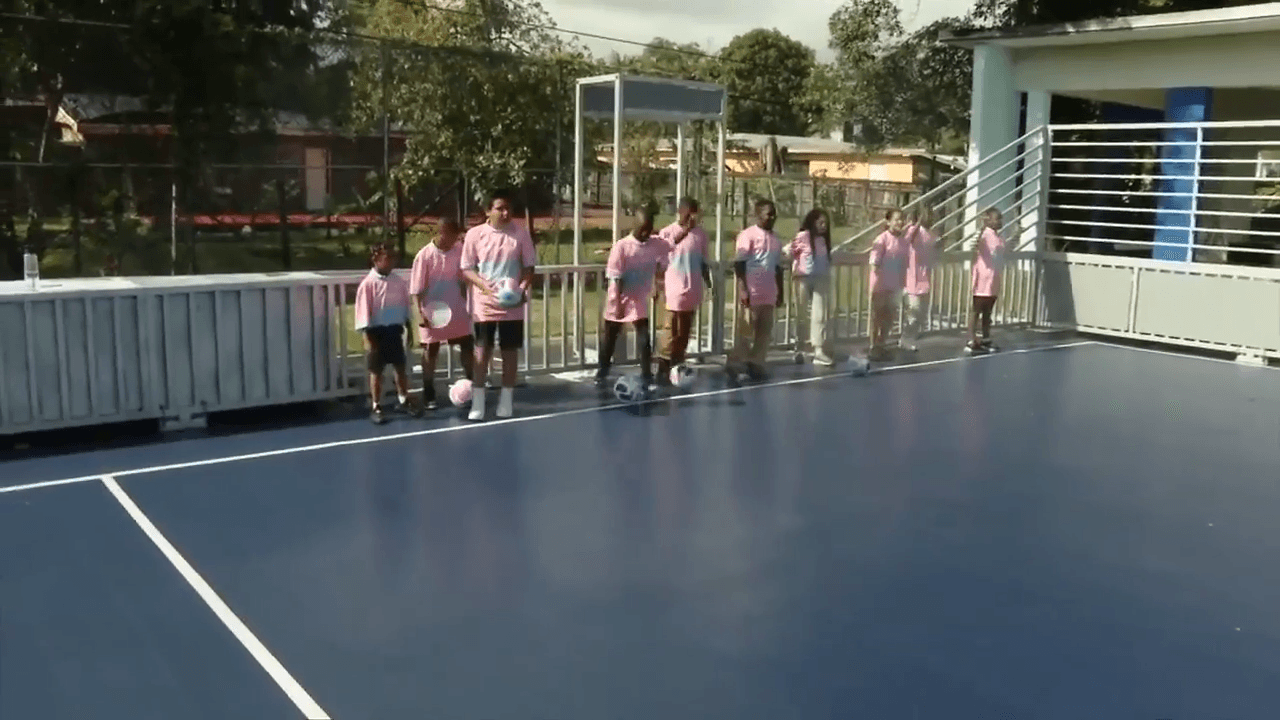 First mini-pitch soccer field opens at Oak Grove Elementary in NE Miami-Dade in effort to expand soccer program