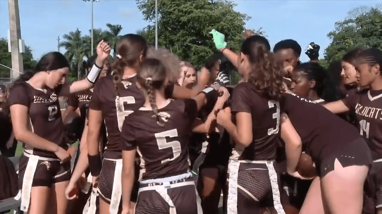 Flag football explodes in popularity for high schoolers across South Florida