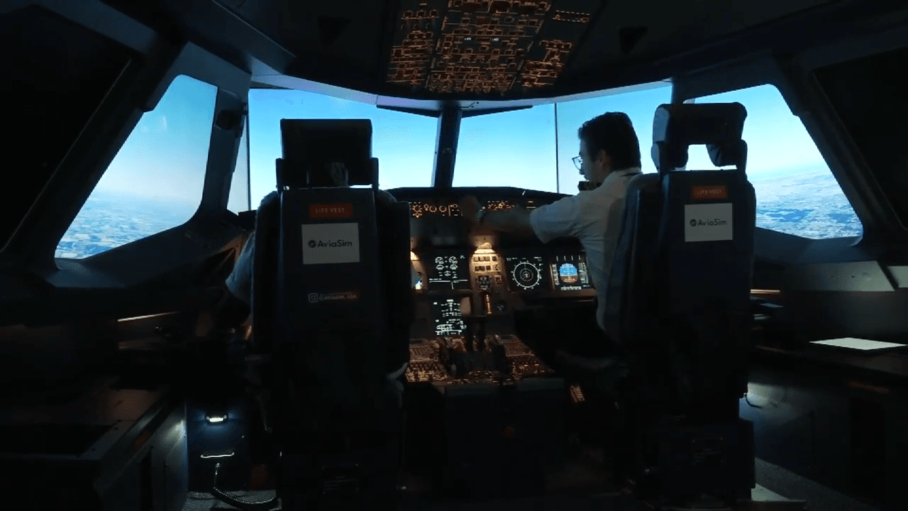 Flight simulator opens in Dania Beach, bringing wonder of flying to customers