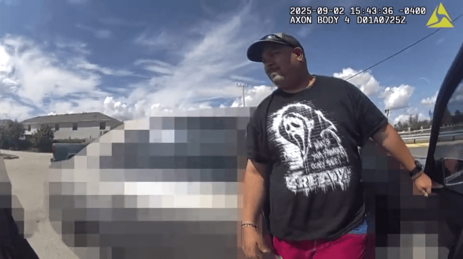 Florida City Police release bodycam video showing Homestead officer accused of DUI hit-and-run