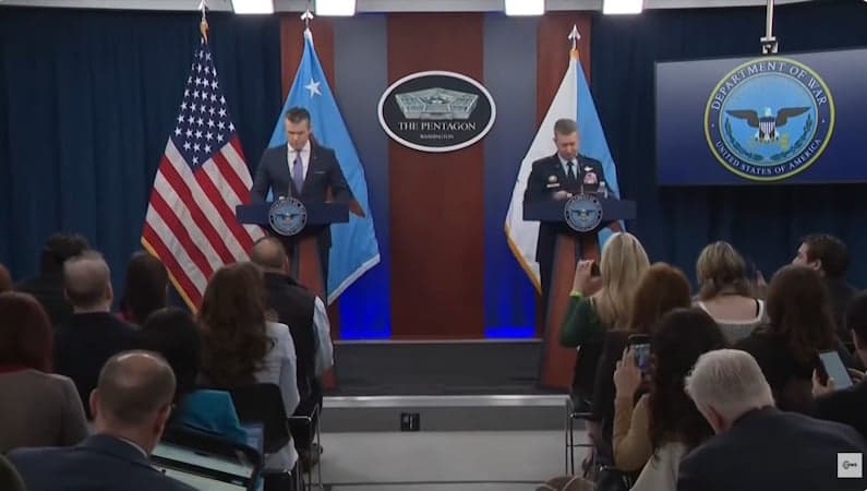 Hegseth and Caine Vow “Total Victory” as Operation Epic Fury Decimates Iranian Military Infrastructure (Video)