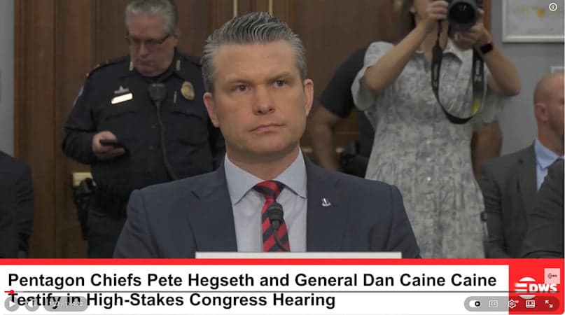 Hegseth Clashes With Senators As He Defends $1.5 Trillion War Budget (4 – Videos)