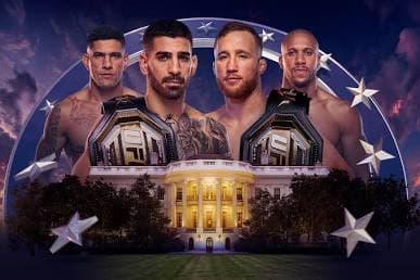 History on the South Lawn: UFC Stars Make Weight at the White House (Video)
