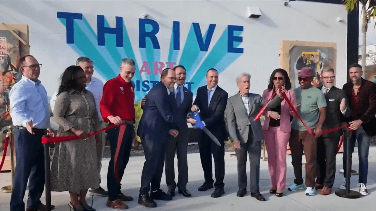 Immerse yourself in colorful creations at Fort Lauderdale’s Thrive Art District
