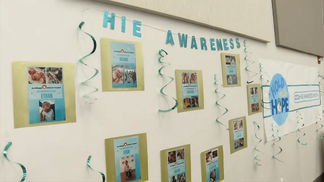 Joe DiMaggio Children’s Hospital staff raise awareness, reunite with patients who suffered uncommon brain injury