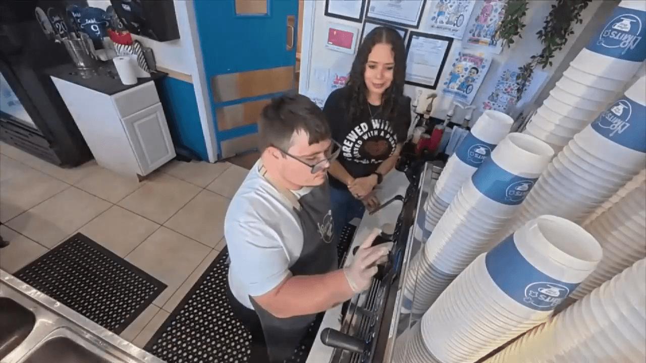 Local coffee shop brews unique job opportunities for people with disabilities