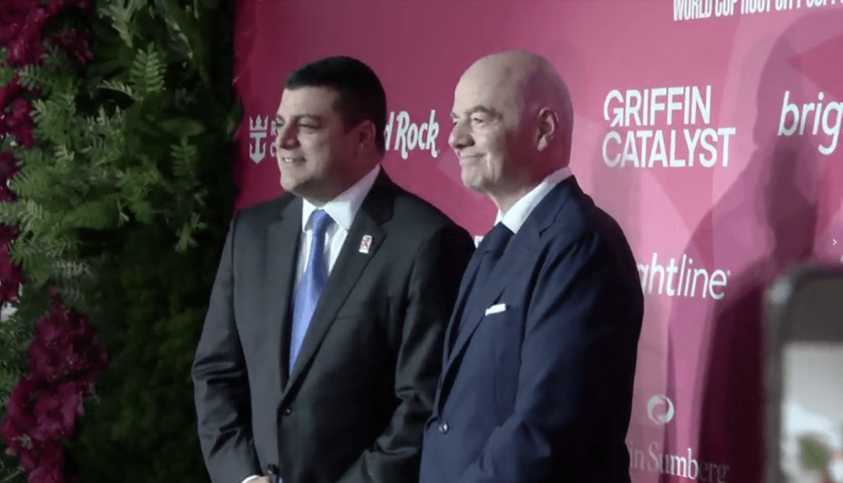 Local, state leaders welcome World Cup officials at red carpet dinner with FIFA President Infantino in Miami Beach