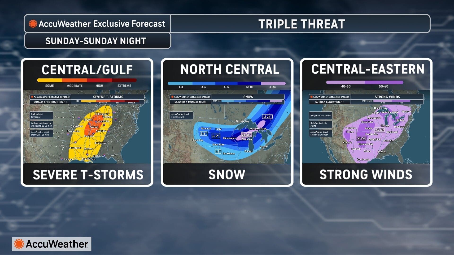 Massive “Triple-Threat” Megastorm to Impact 200 Million People with Blizzards, Severe Storms, and Dangerous Winds (Video)